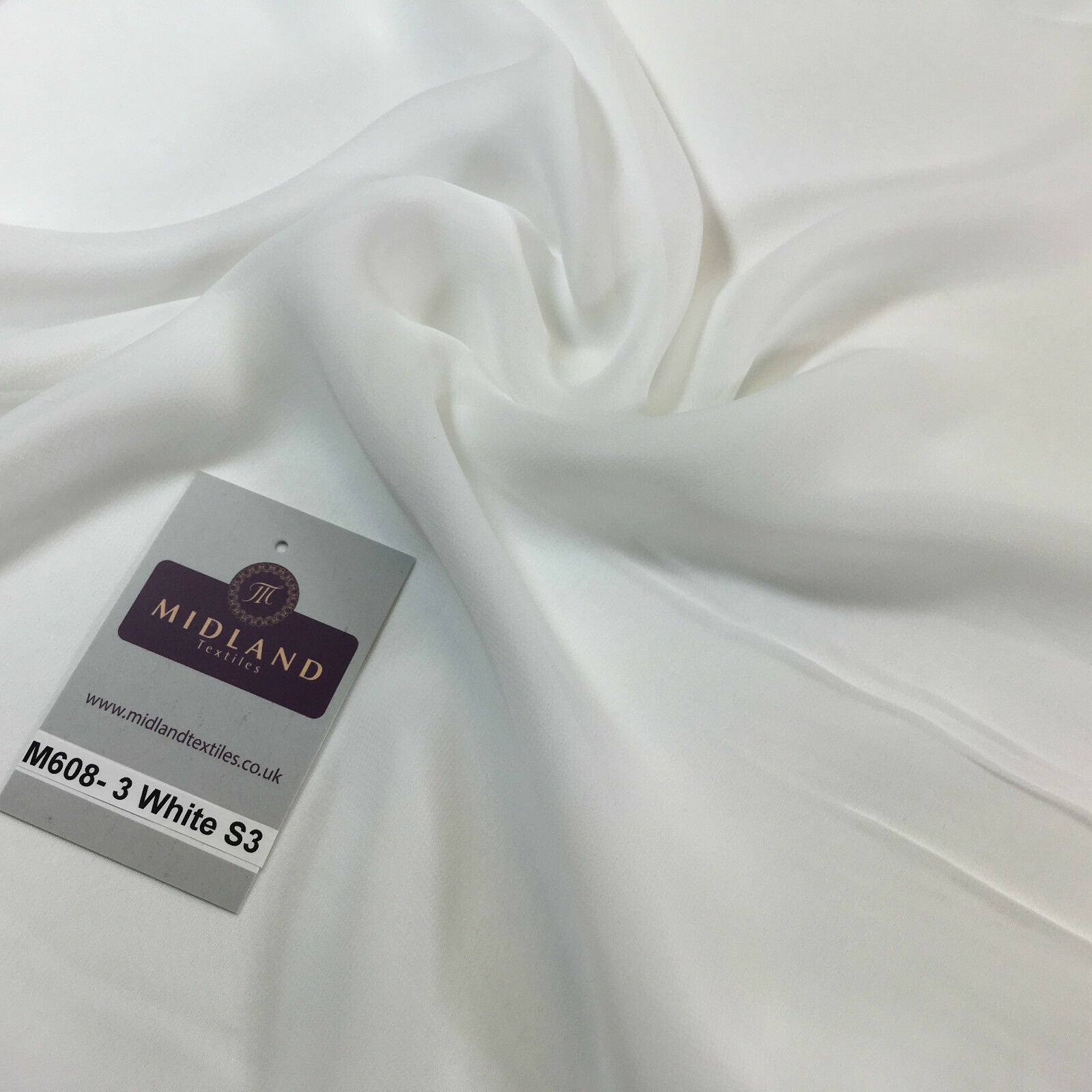 Samples Only of Hi-Multi Caress Chiffon Sheer Fabric Semi-Transparent  M608 Mtex