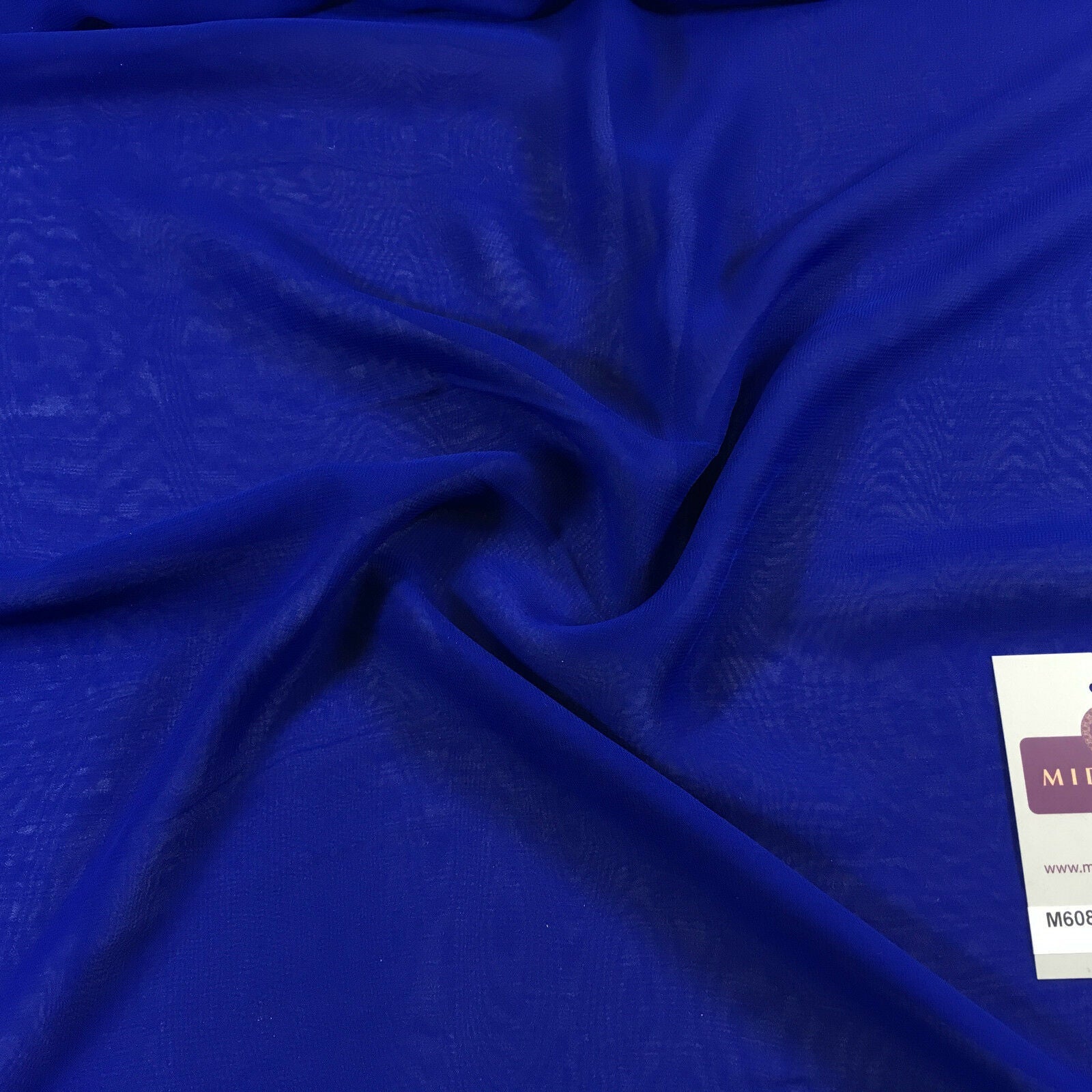 Samples Only of Hi-Multi Caress Chiffon Sheer Fabric Semi-Transparent  M608 Mtex