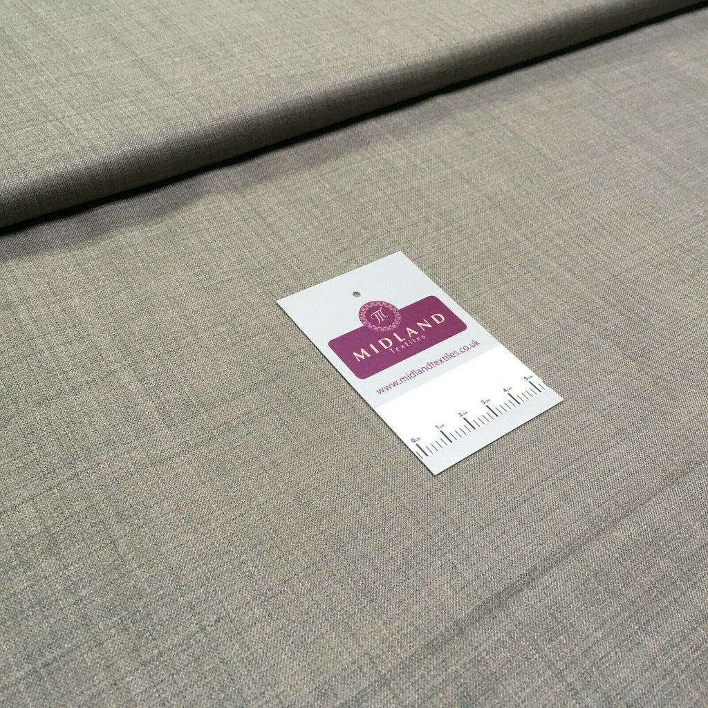 Premium woven grey suiting fabric M1497 Mtex