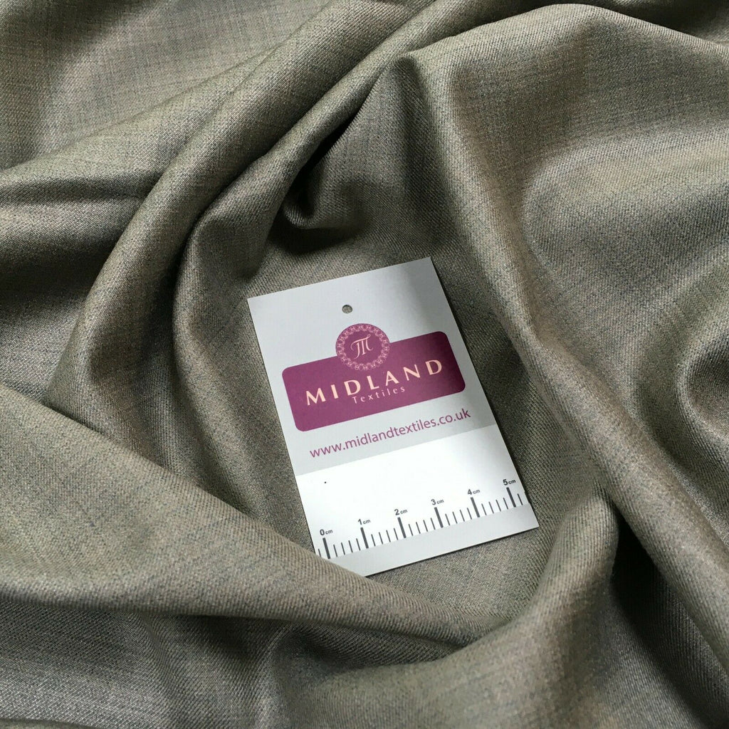 Premium woven grey suiting fabric M1497 Mtex