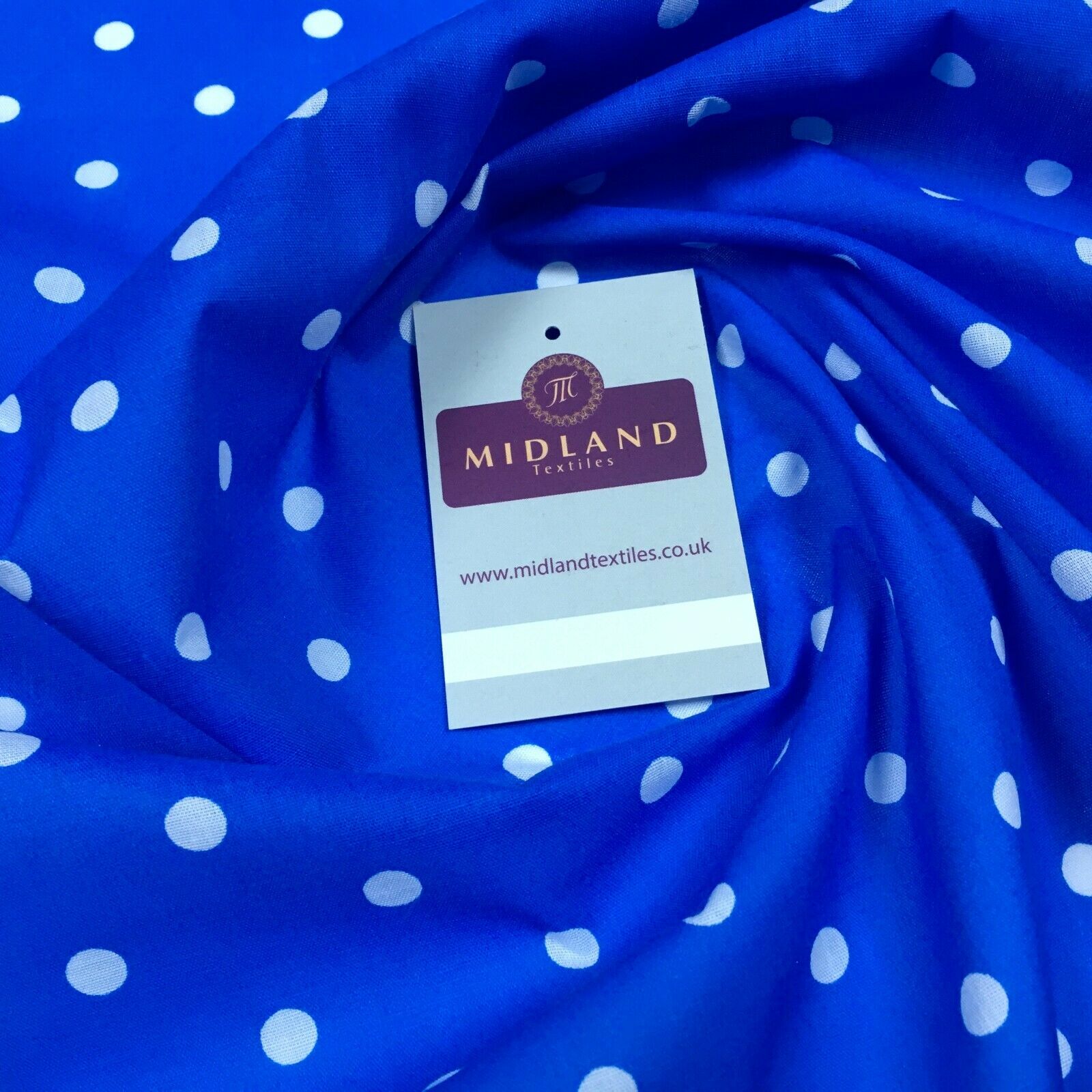 Pea Spot Dot print polycotton Fabric 110cm Wide MS1351 Mtex Mask Fabric