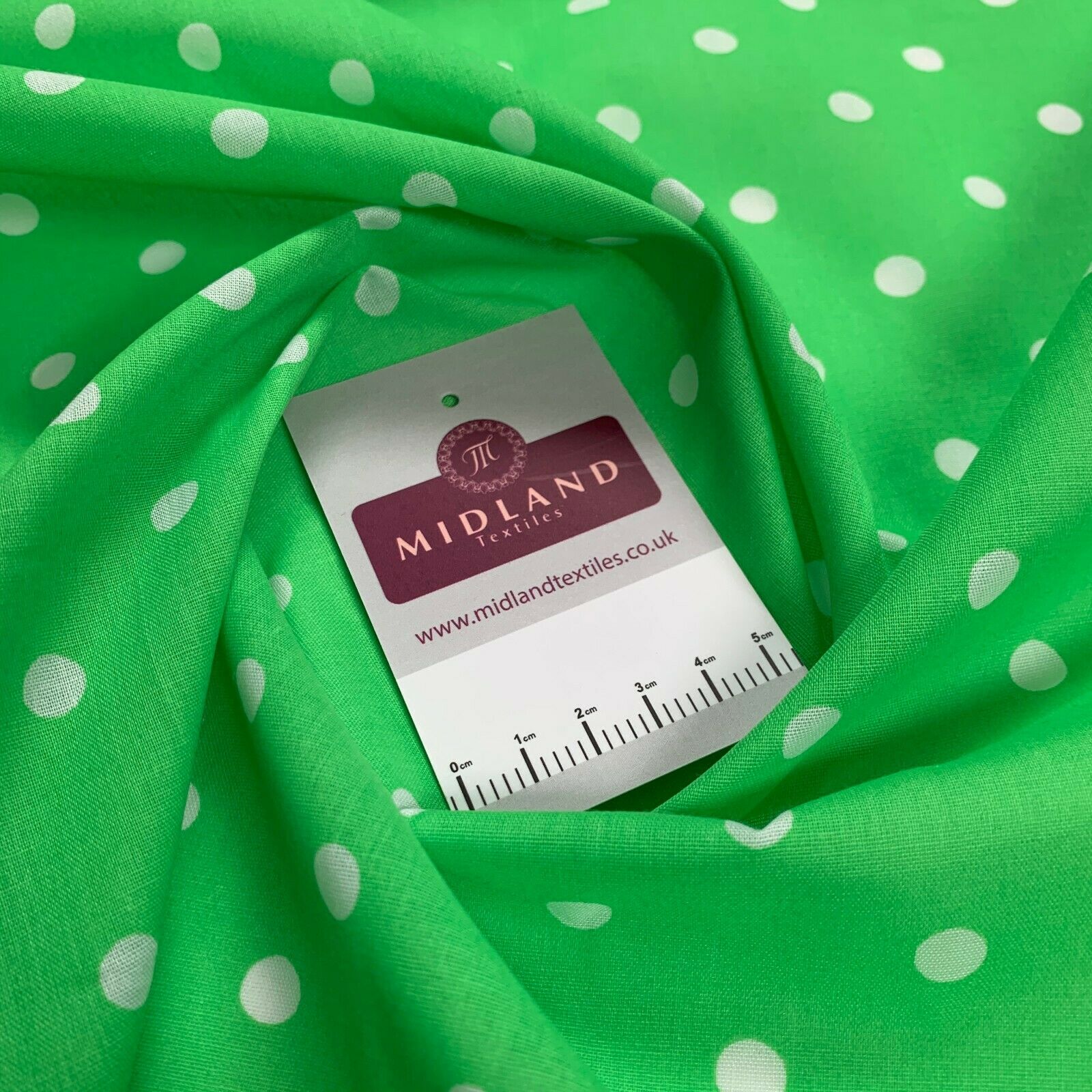 Pea Spot Dot print polycotton Fabric 110cm Wide MS1351 Mtex Mask Fabric