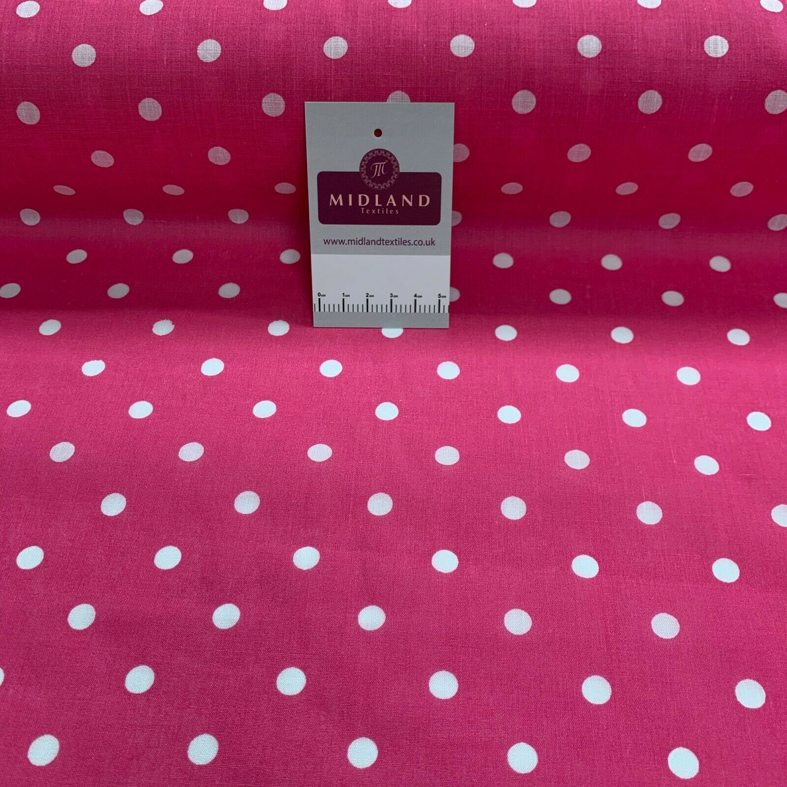 Pea Spot Dot print polycotton Fabric 110cm Wide MS1351 Mtex Mask Fabric