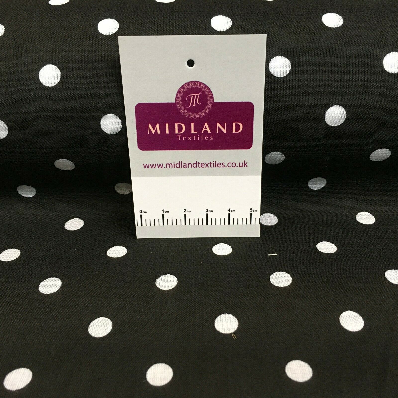 Pea Spot Dot print polycotton Fabric 110cm Wide MS1351 Mtex Mask Fabric