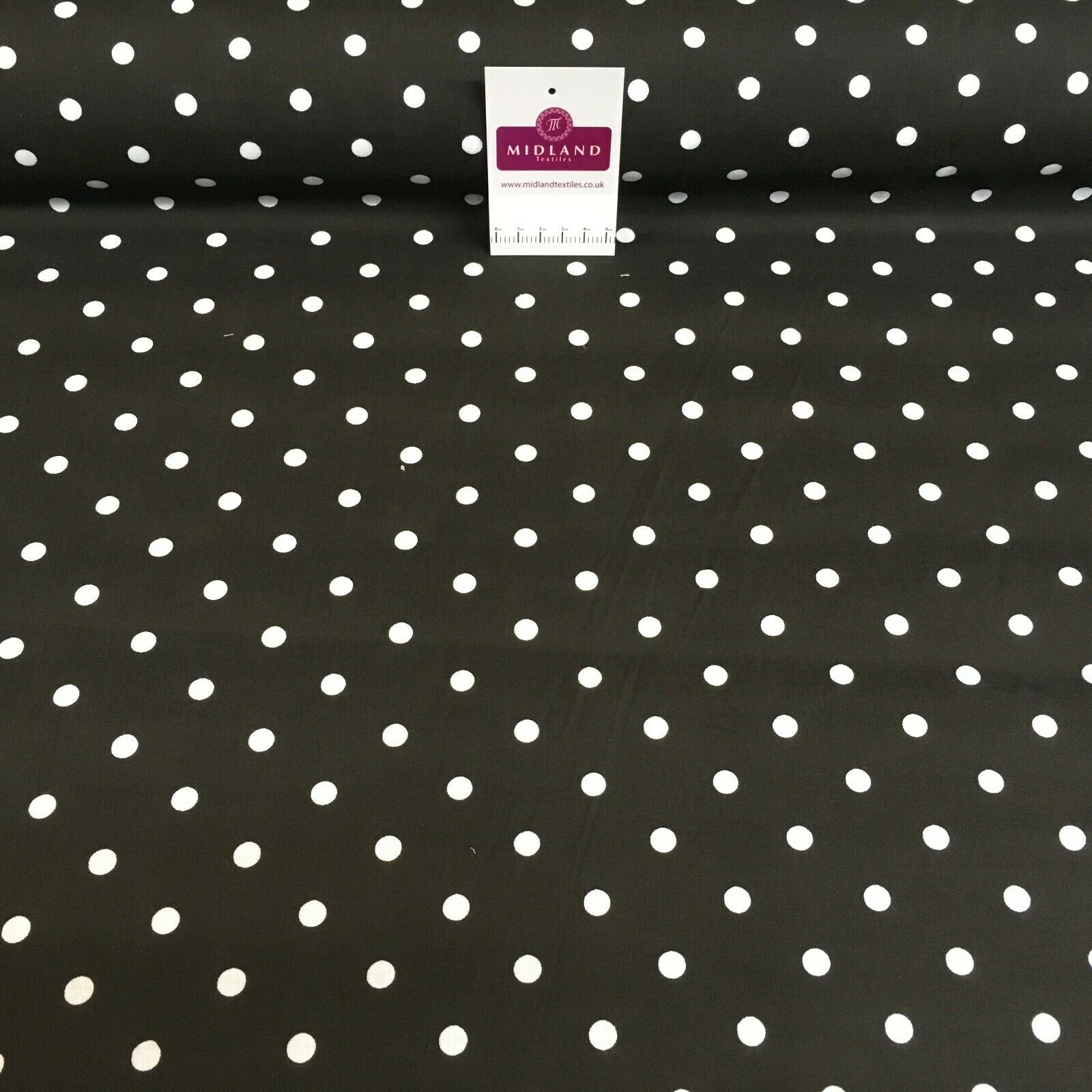 Pea Spot Dot print polycotton Fabric 110cm Wide MS1351 Mtex Mask Fabric