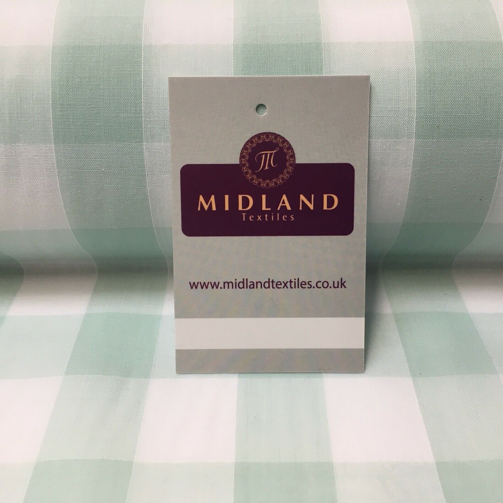 Timeless 1-inch Gingham Check Polycotton Fabric - 44' Wide - M31 Mtex