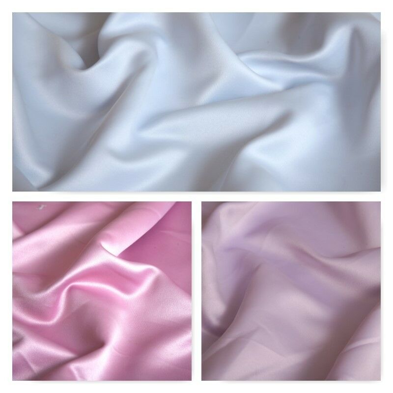 Duchess Bridal Matt satin Dress Fabric 100% Polyester 58' Wide M265