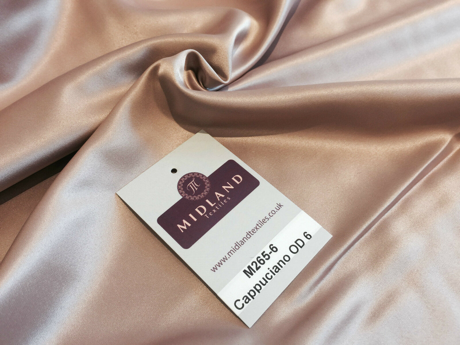Duchess Bridal Matt satin Dress Fabric 100% Polyester 58' Wide M265