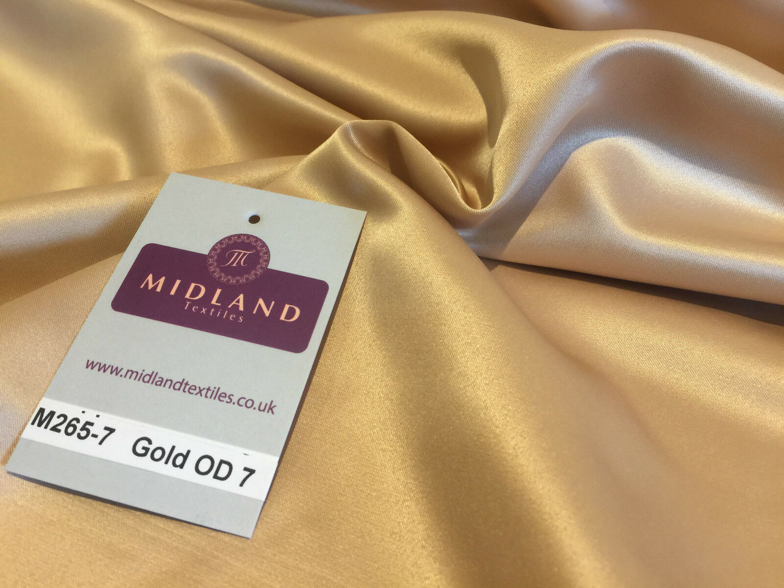 Duchess Bridal Matt satin Dress Fabric 100% Polyester 58' Wide M265