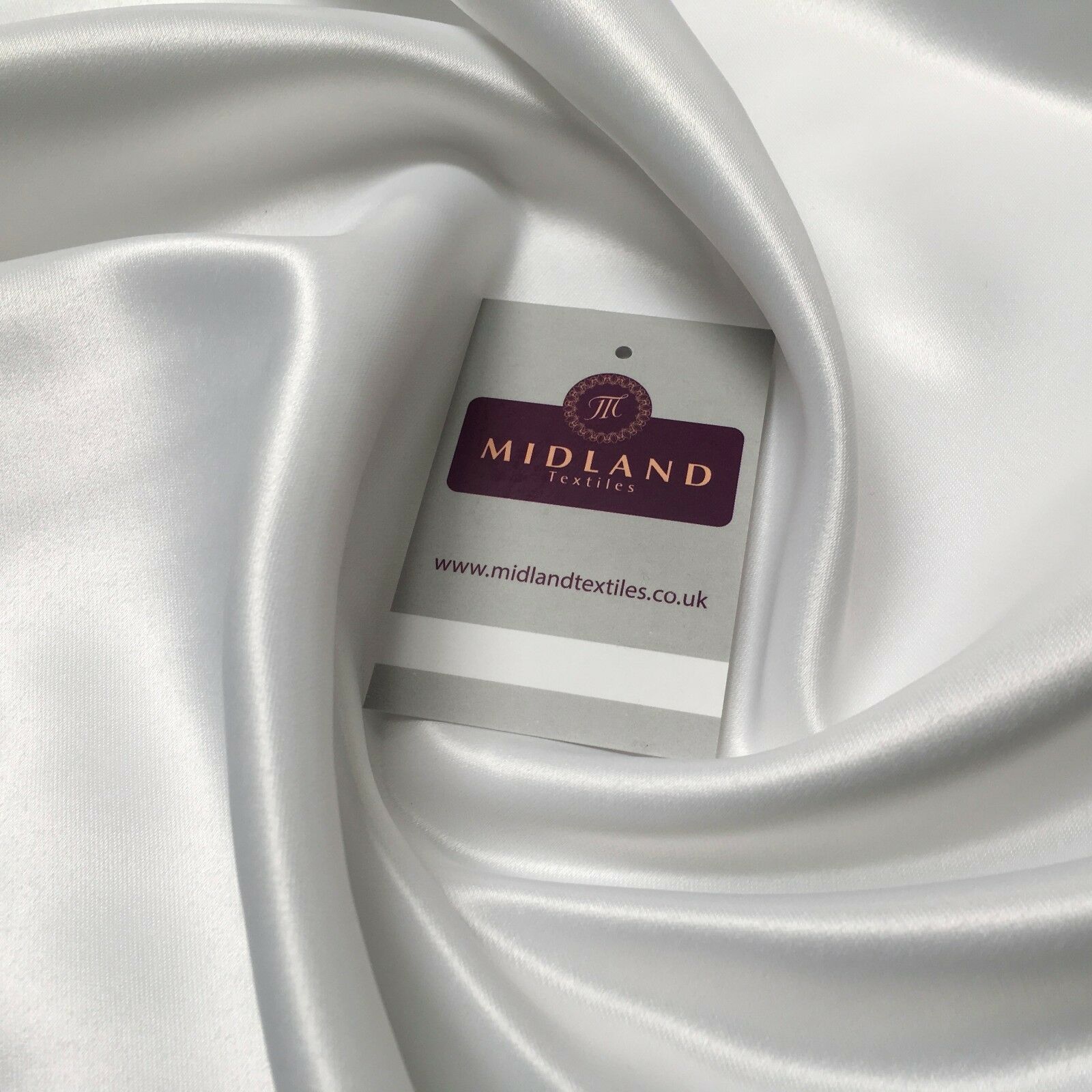 Duchess Bridal Matt satin Dress Fabric 100% Polyester 58' Wide M265