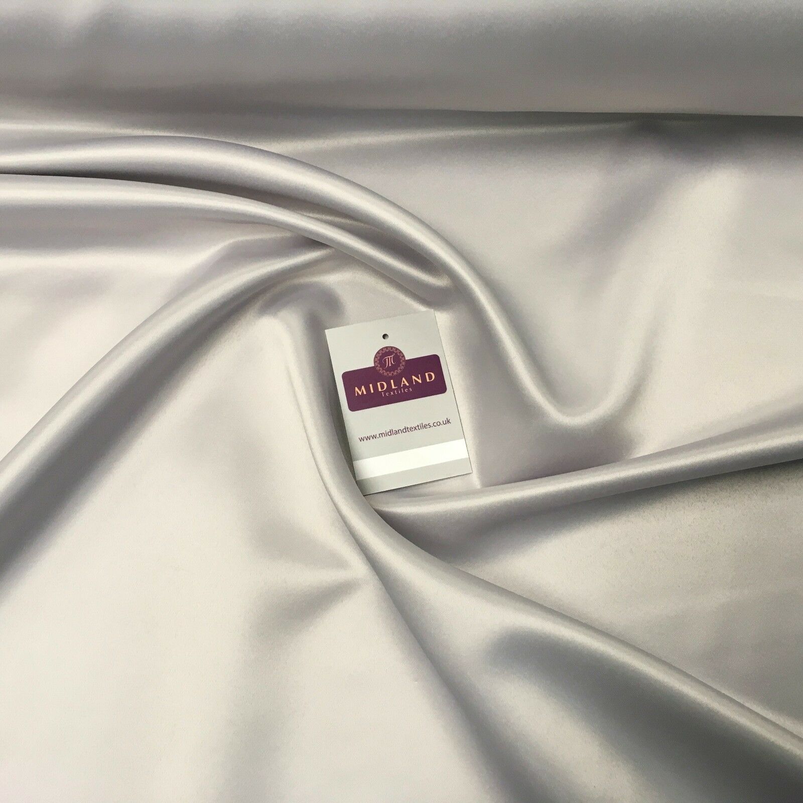 Duchess Bridal Matt satin Dress Fabric 100% Polyester 58' Wide M265