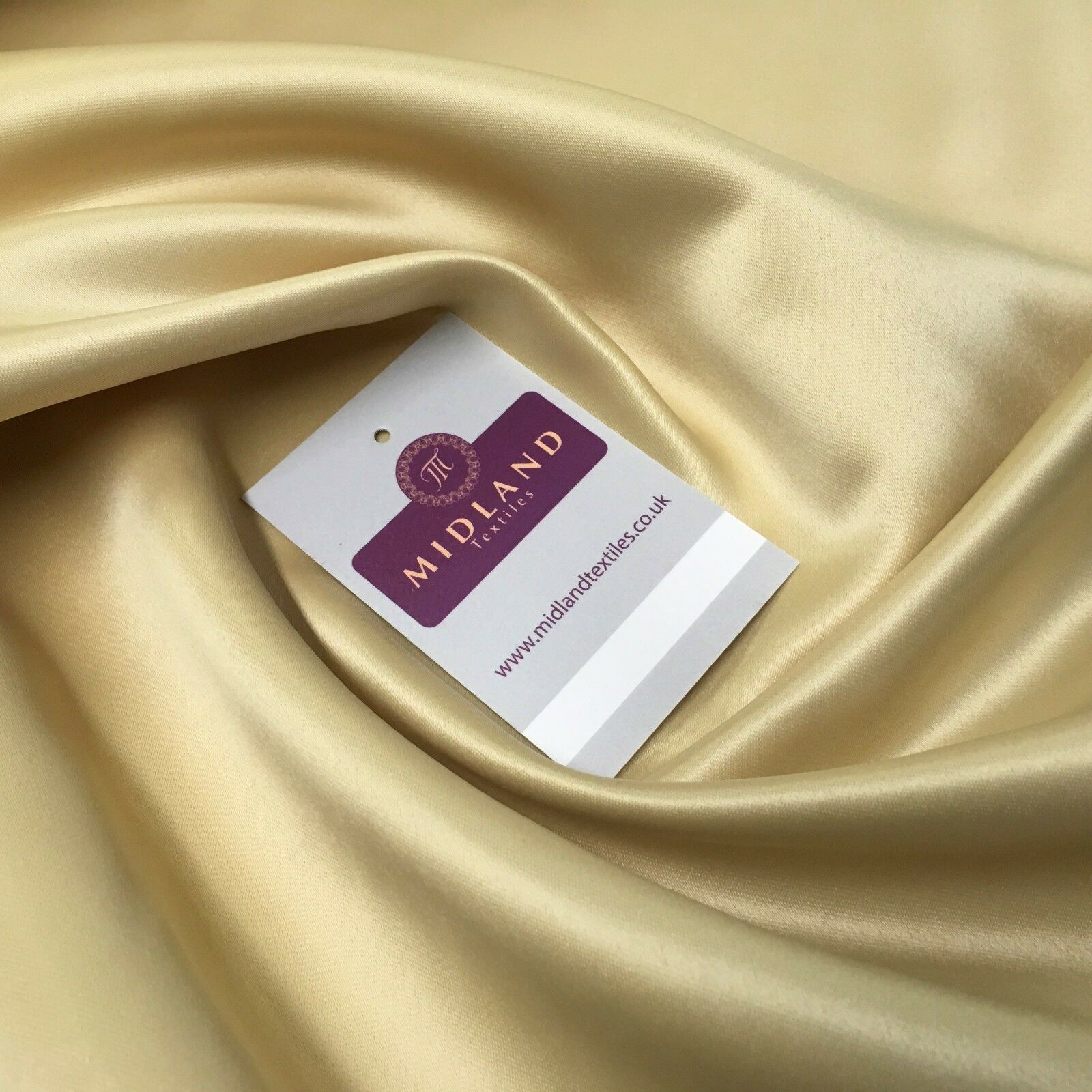 Duchess Bridal Matt satin Dress Fabric 100% Polyester 58' Wide M265