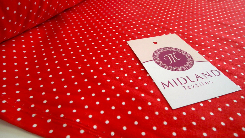 Mini 2mm Polka Dot 100% Cotton Poplin mask Fabric 44