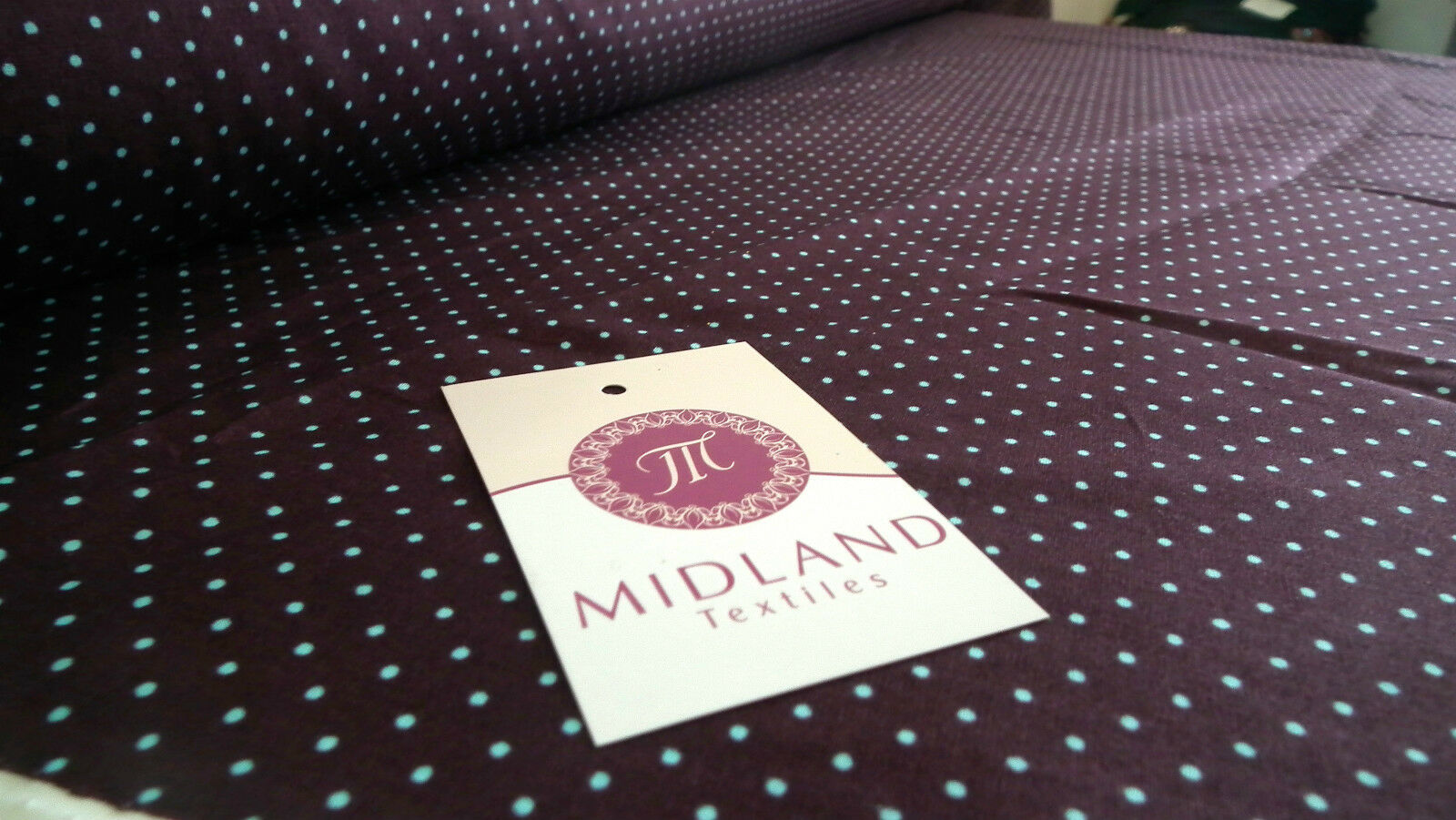 Mini 2mm Polka Dot 100% Cotton Poplin mask Fabric 44' M20 Mtex