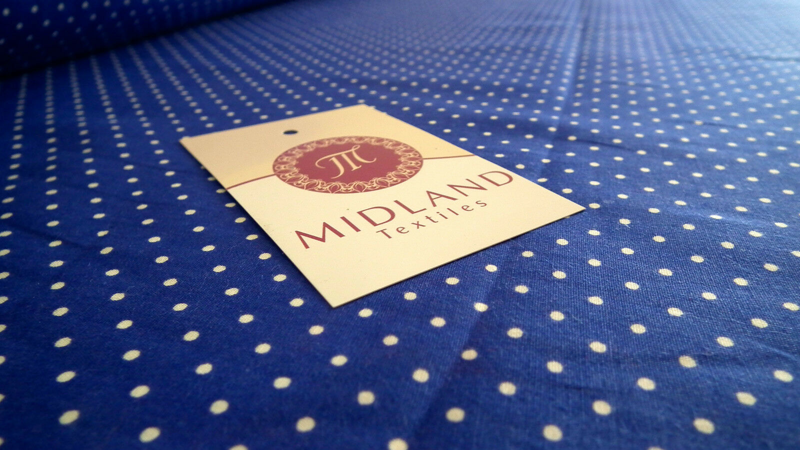 Mini 2mm Polka Dot 100% Cotton Poplin mask Fabric 44' M20 Mtex