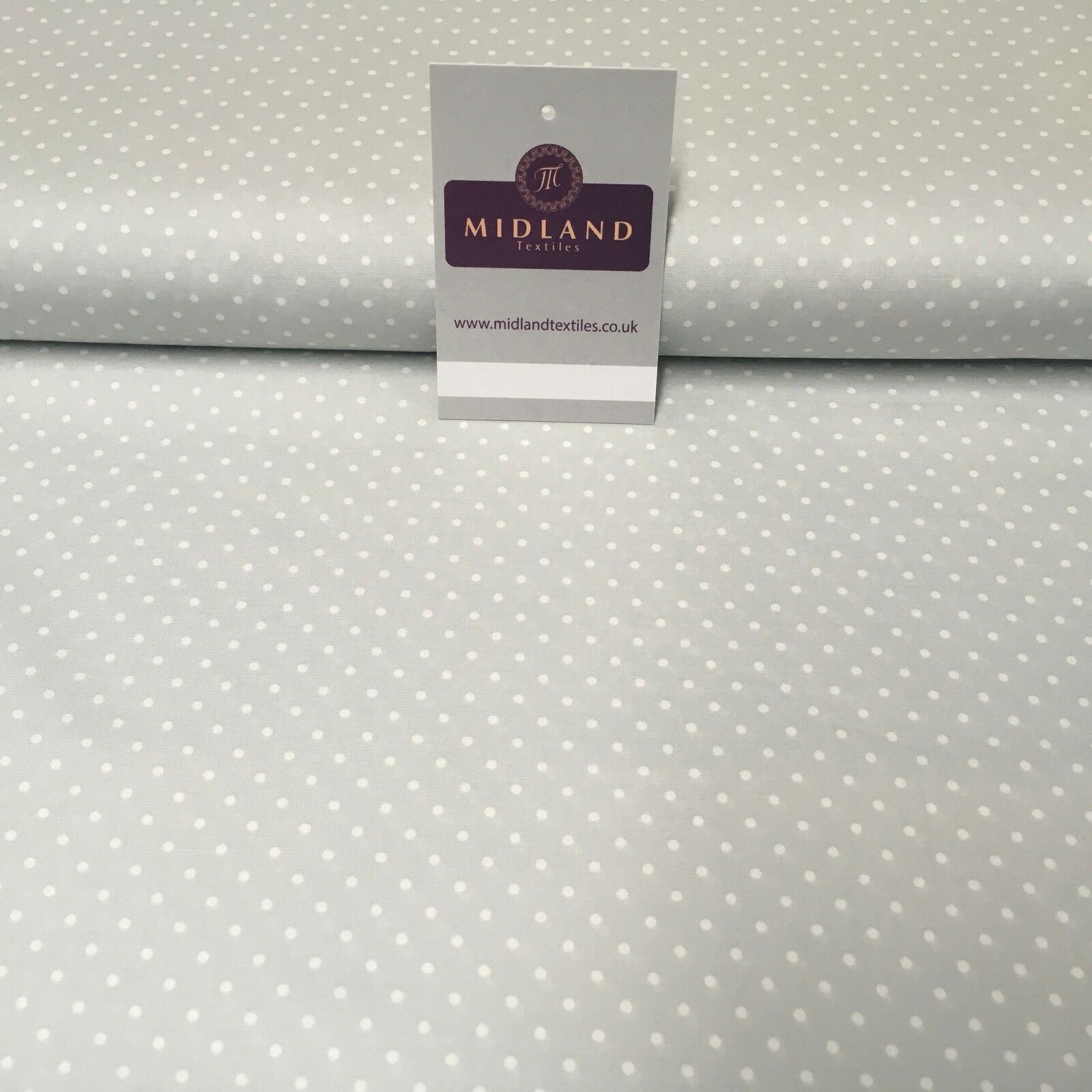 Mini 2mm Polka Dot 100% Cotton Poplin mask Fabric 44' M20 Mtex