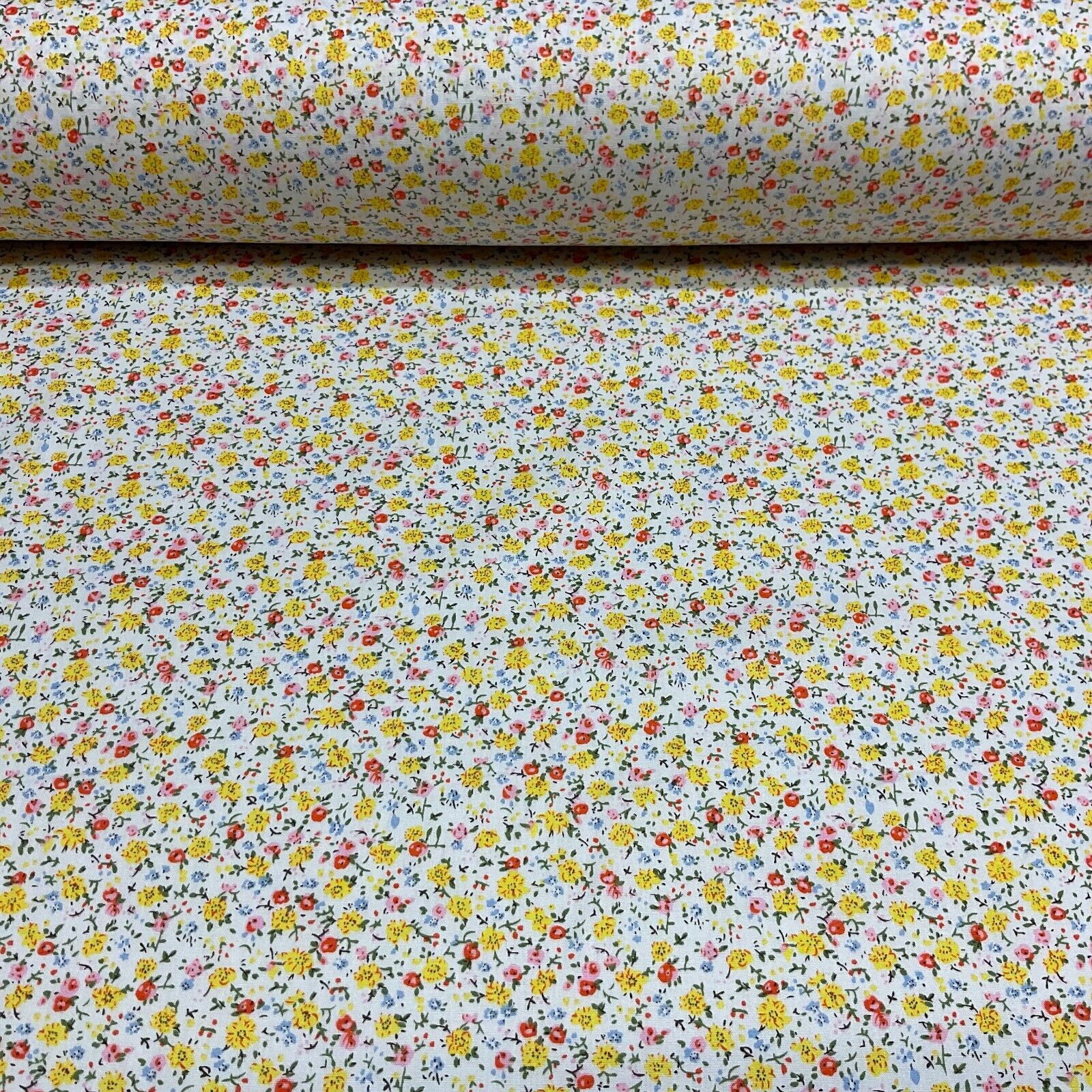 Soft Touch 100% Cotton small paisley printed dress fabric M1652