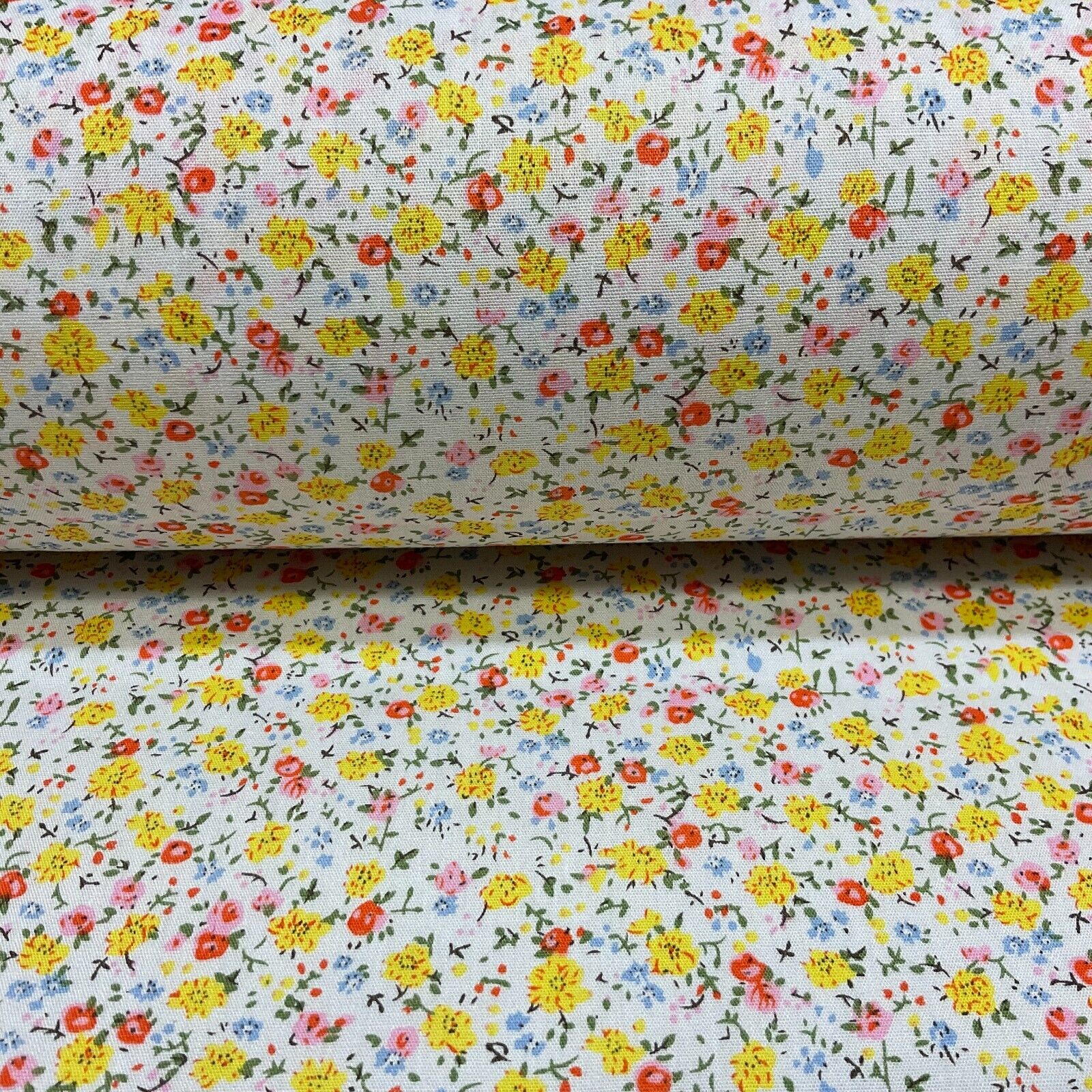 Soft Touch 100% Cotton small paisley printed dress fabric M1652