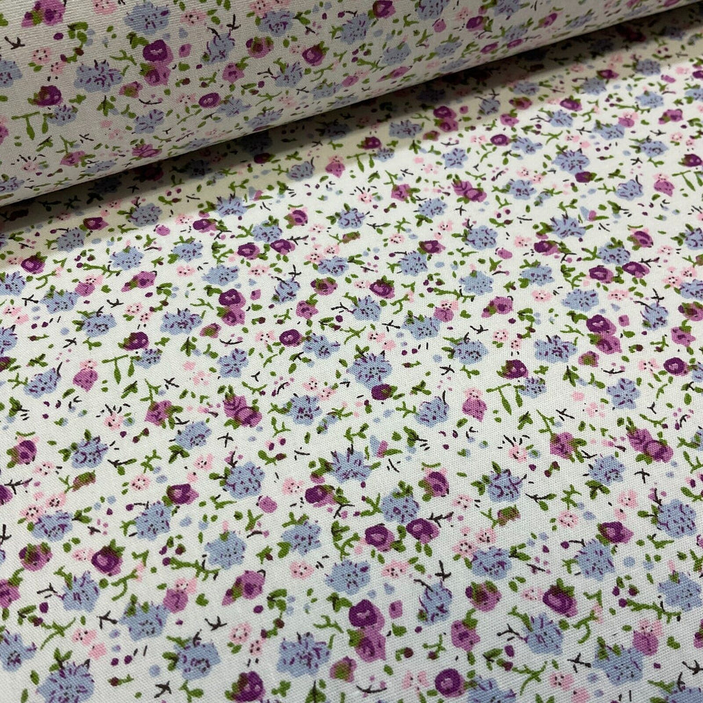 Soft Touch 100% Cotton small paisley printed dress fabric M1652