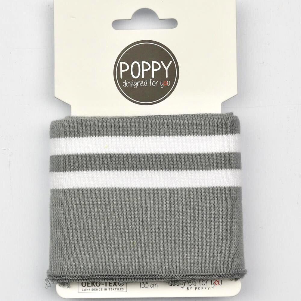 Stripped Ribbed Cuffs Fabric ideal for Headbands cuffs 135cm Long 7cm Wide M1656