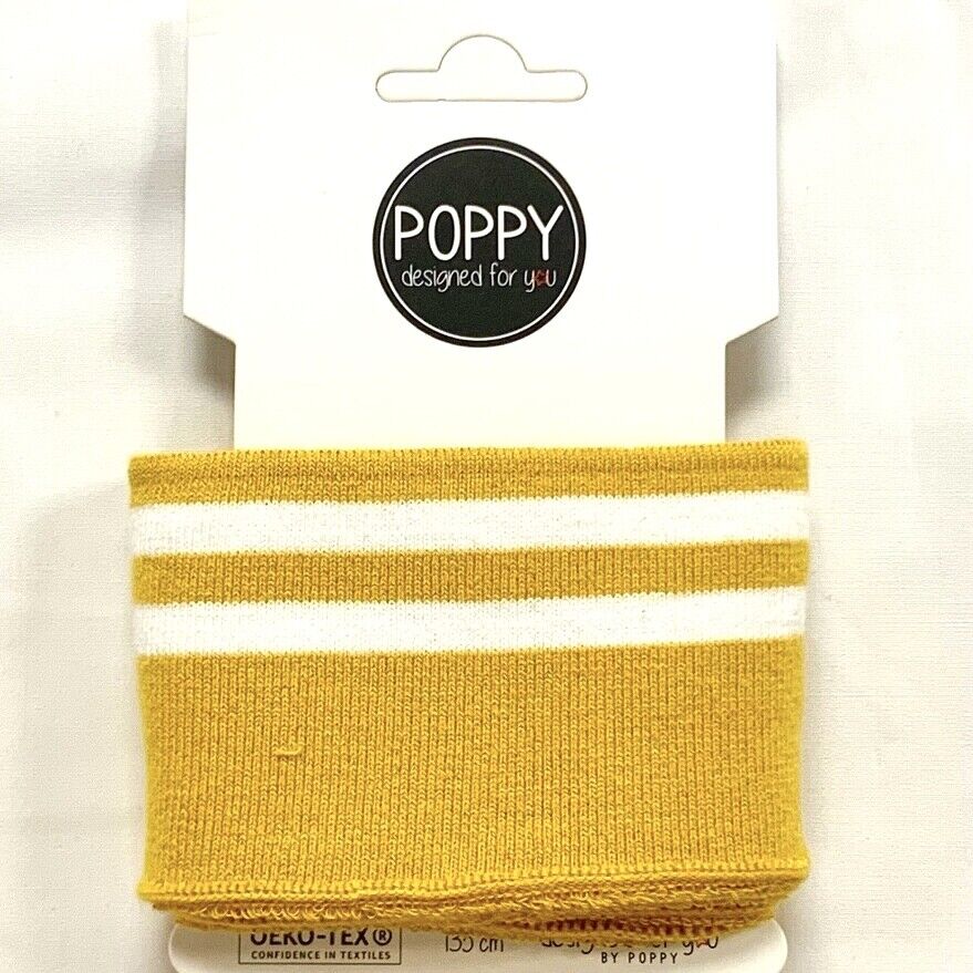 Stripped Ribbed Cuffs Fabric ideal for Headbands cuffs 135cm Long 7cm Wide M1656