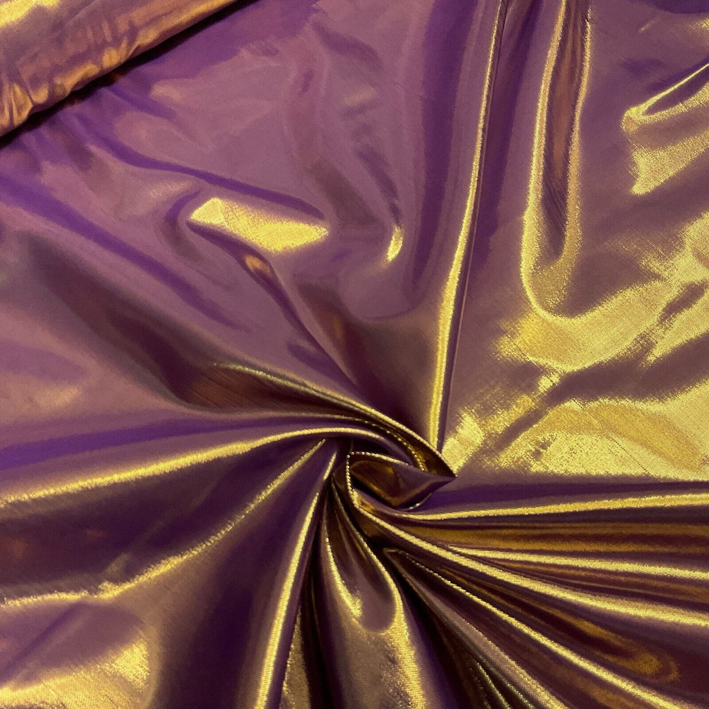 Metallic Lurex shiny foil lame fancy costume dress craft fabric M1669