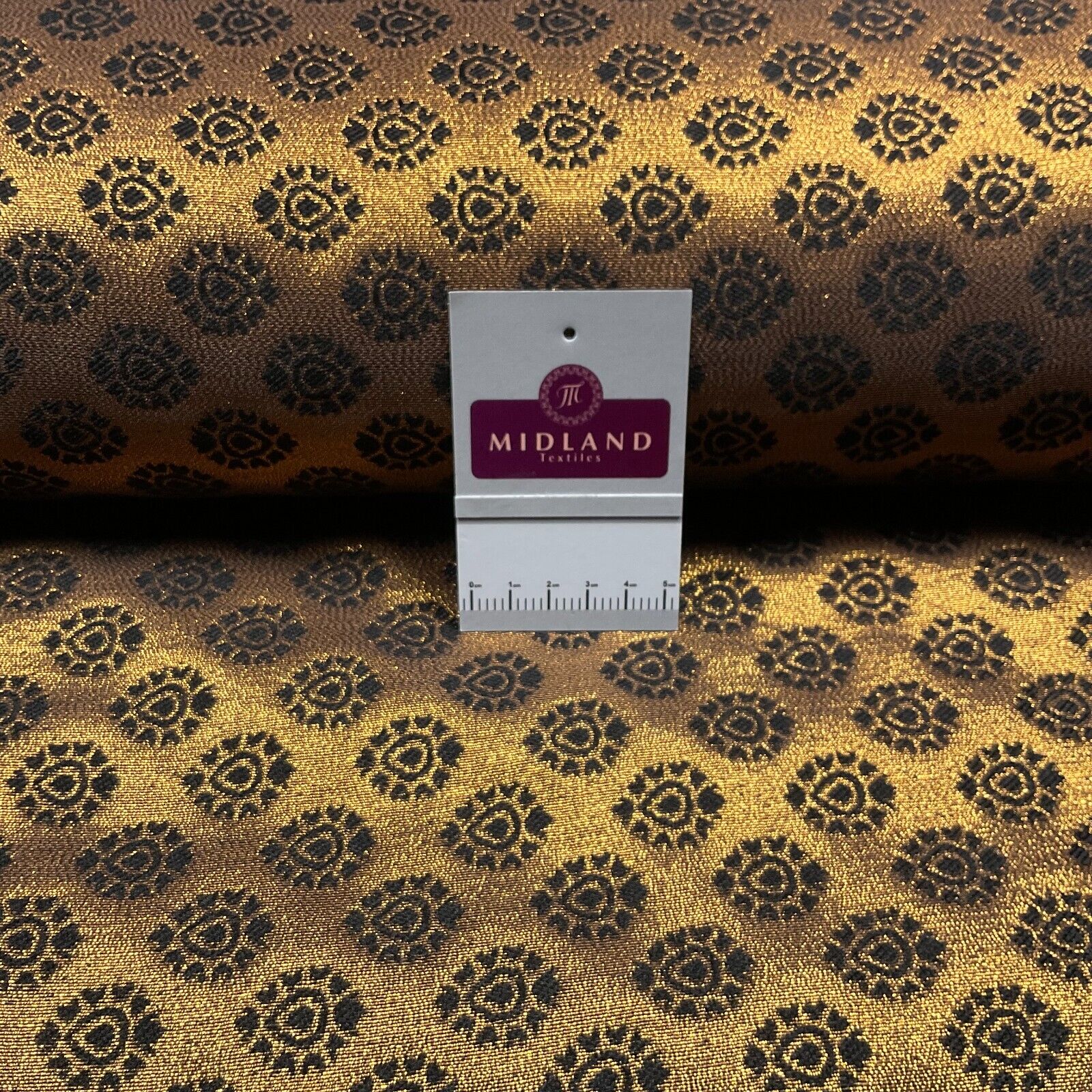 Indian Banarsi fabric Brocade Geometric waistcoat wedding 125cm wide M1688