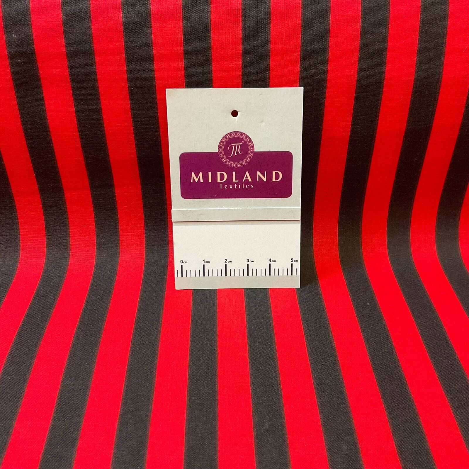 Stripped fabric nautical stripe Poly cotton printed M1707