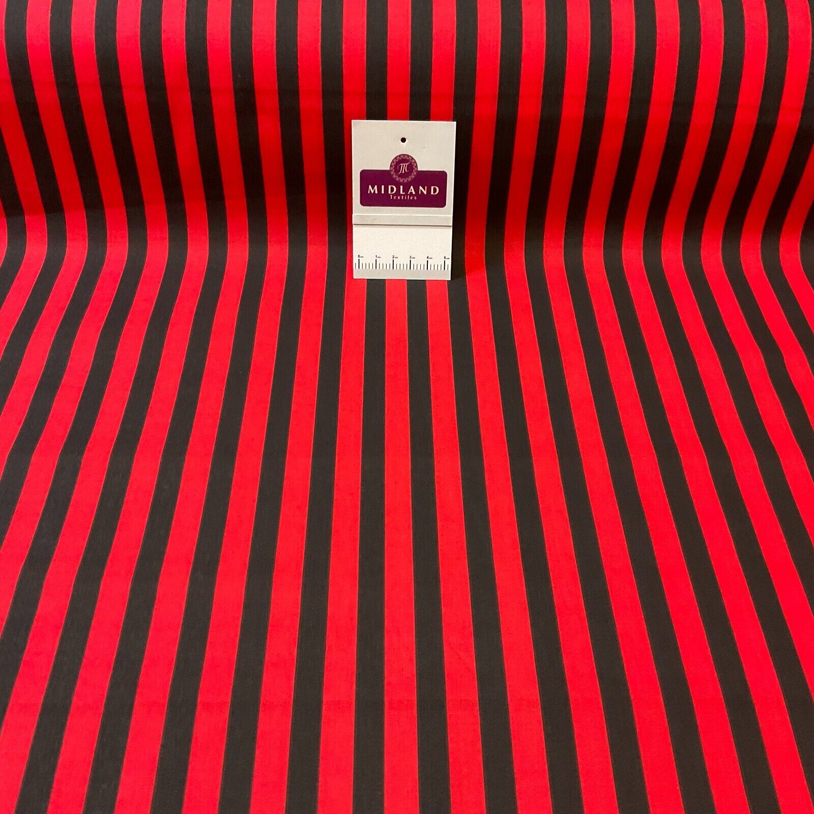 Stripped fabric nautical stripe Poly cotton printed M1707