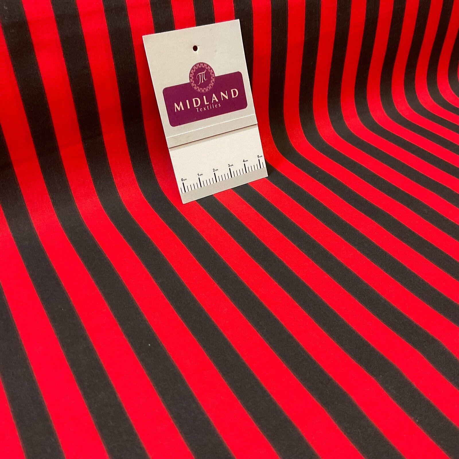 Stripped fabric nautical stripe Poly cotton printed M1707