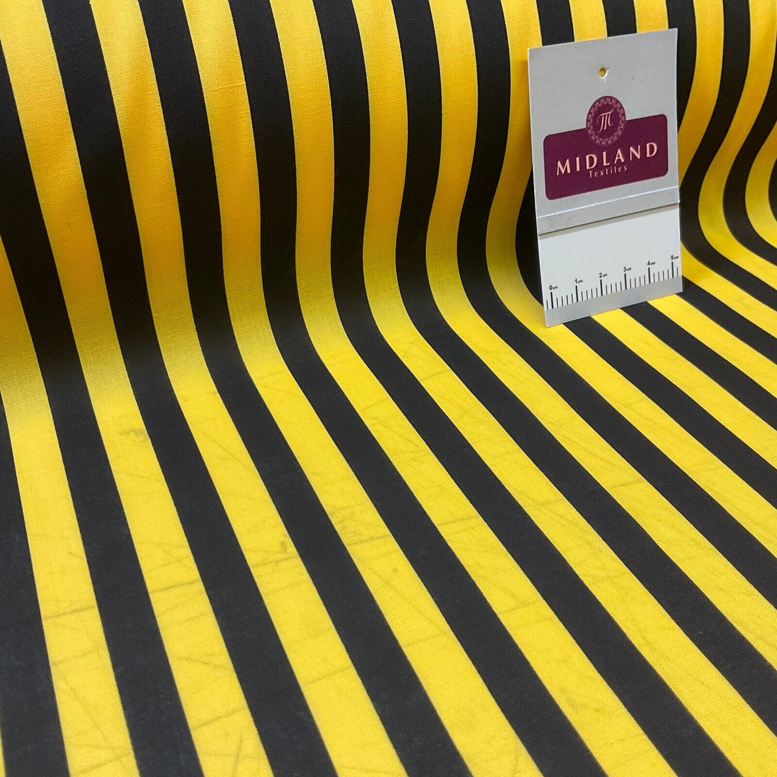 Stripped fabric nautical stripe Poly cotton printed M1707