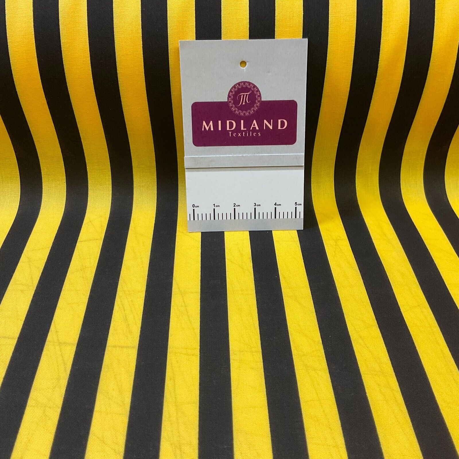 Stripped fabric nautical stripe Poly cotton printed M1707