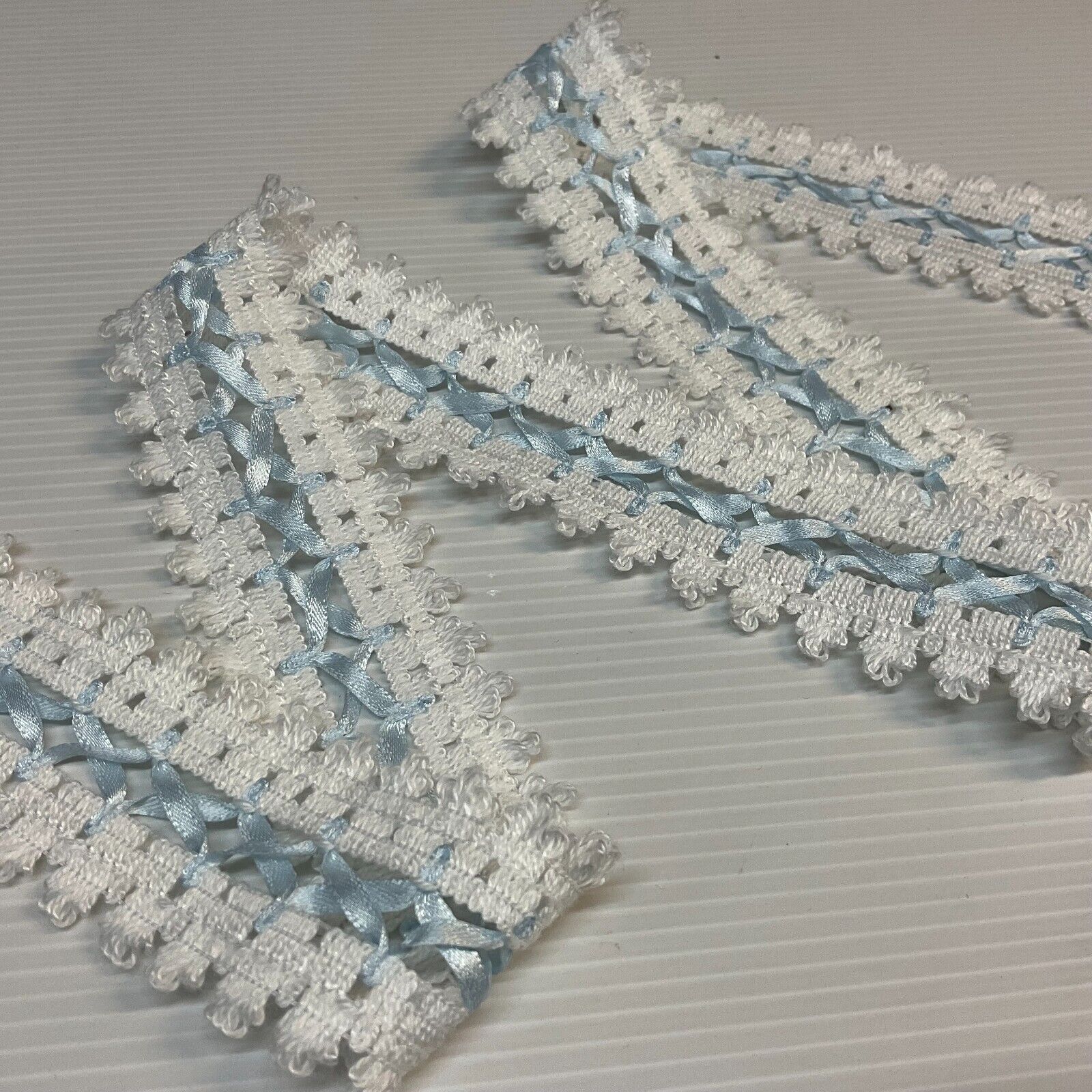 35mm wide Ribbon Lace trimming edging border M1720