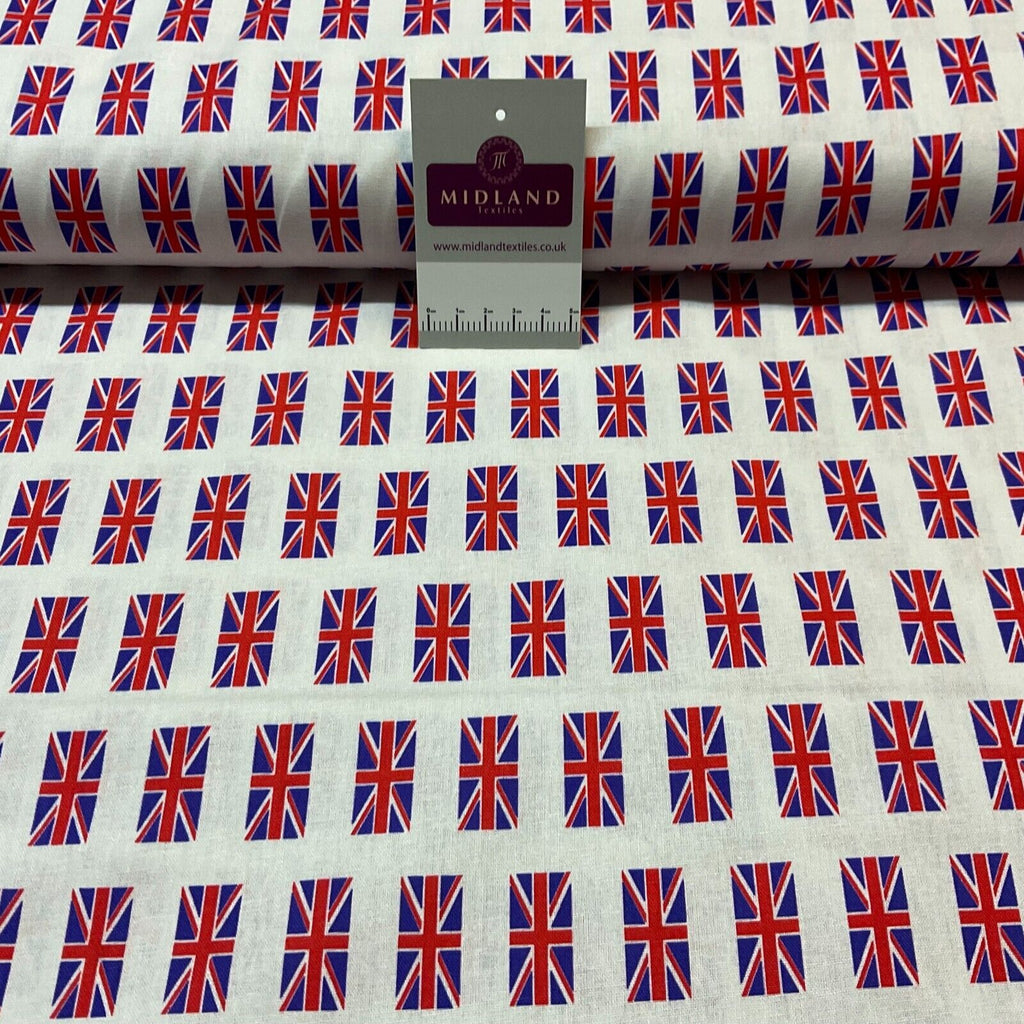 British Coronation Theme 100% cotton printed Quilting fabric M1722