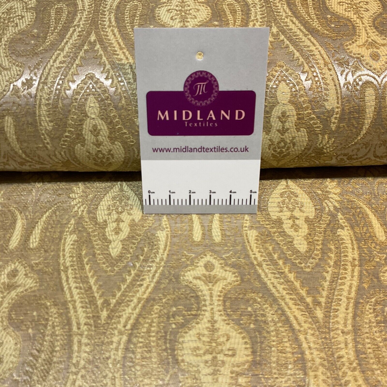 Indian Banarsi Brocade wedding double paisley ornate fabric 150cm wide M1728