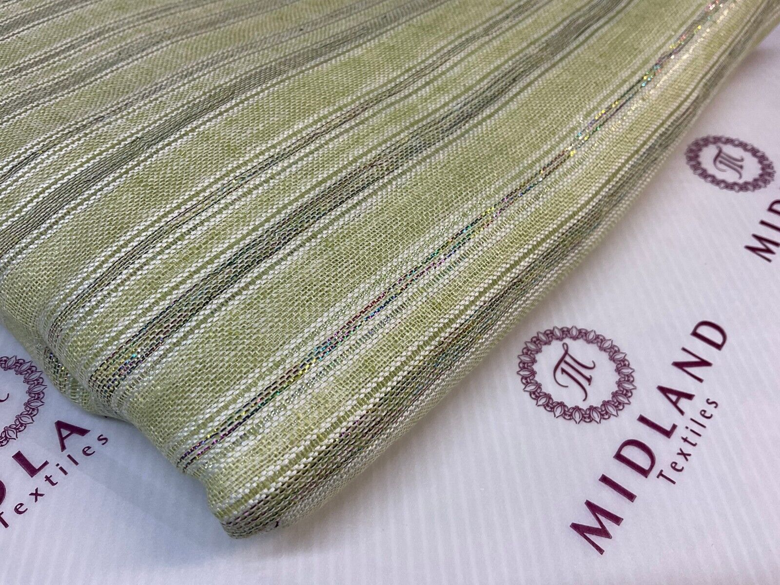 Stripped Handloom Linen dress Fabric 114cm wide M1771 Stripped Handloom Linen dress Fabric 114cm wide M1771