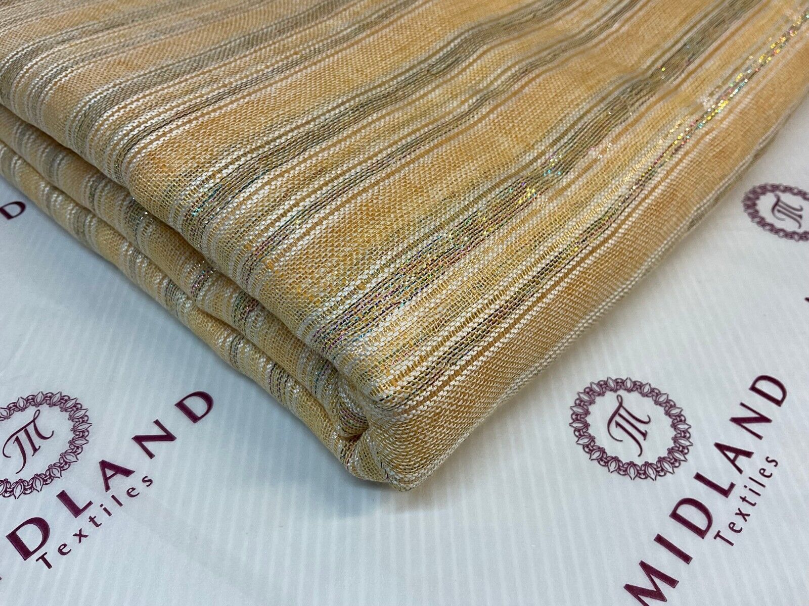 Stripped Handloom Linen dress Fabric 114cm wide M1771 Stripped Handloom Linen dress Fabric 114cm wide M1771