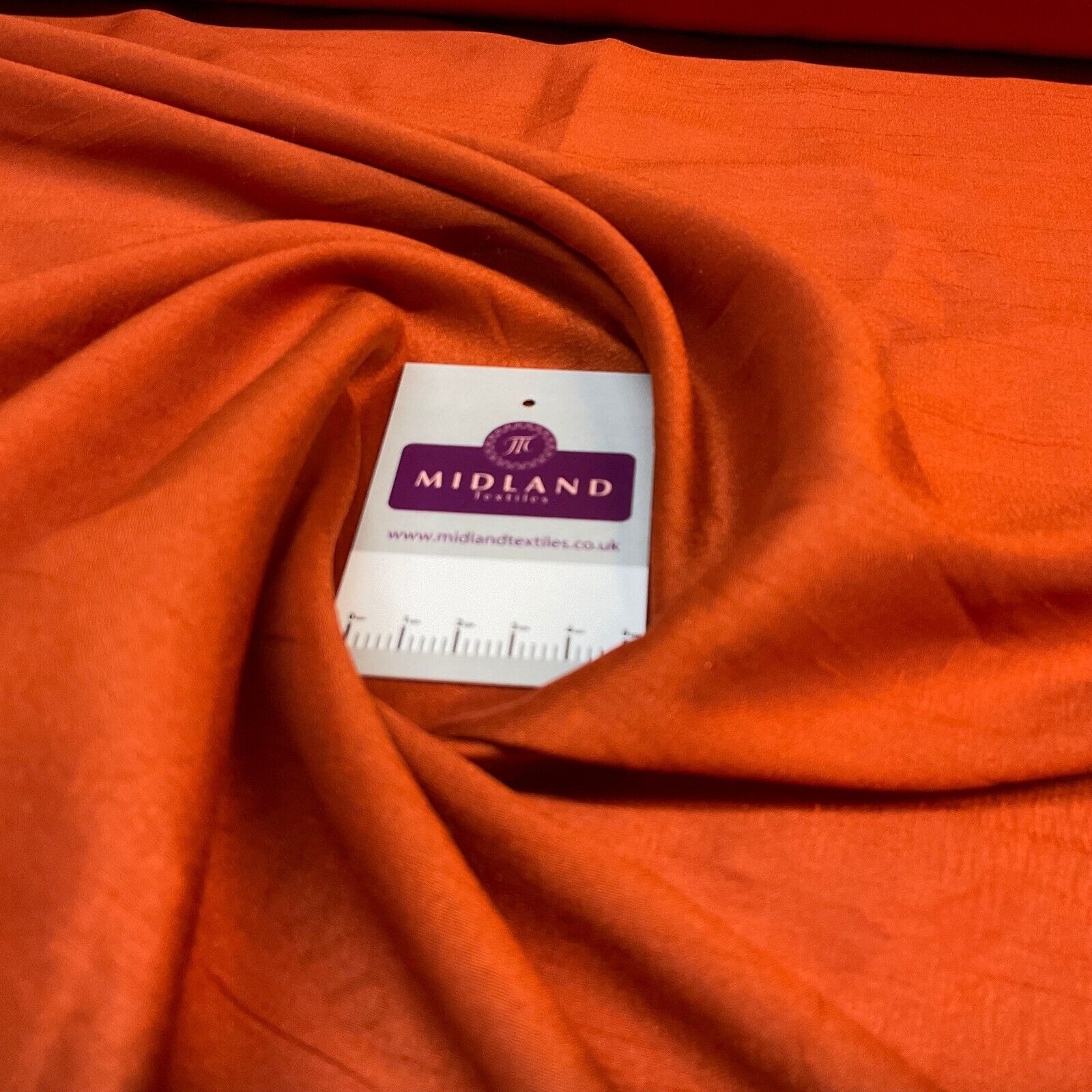 Plain Silky crepe Faux silk dress fabric 44 inches wide M1693