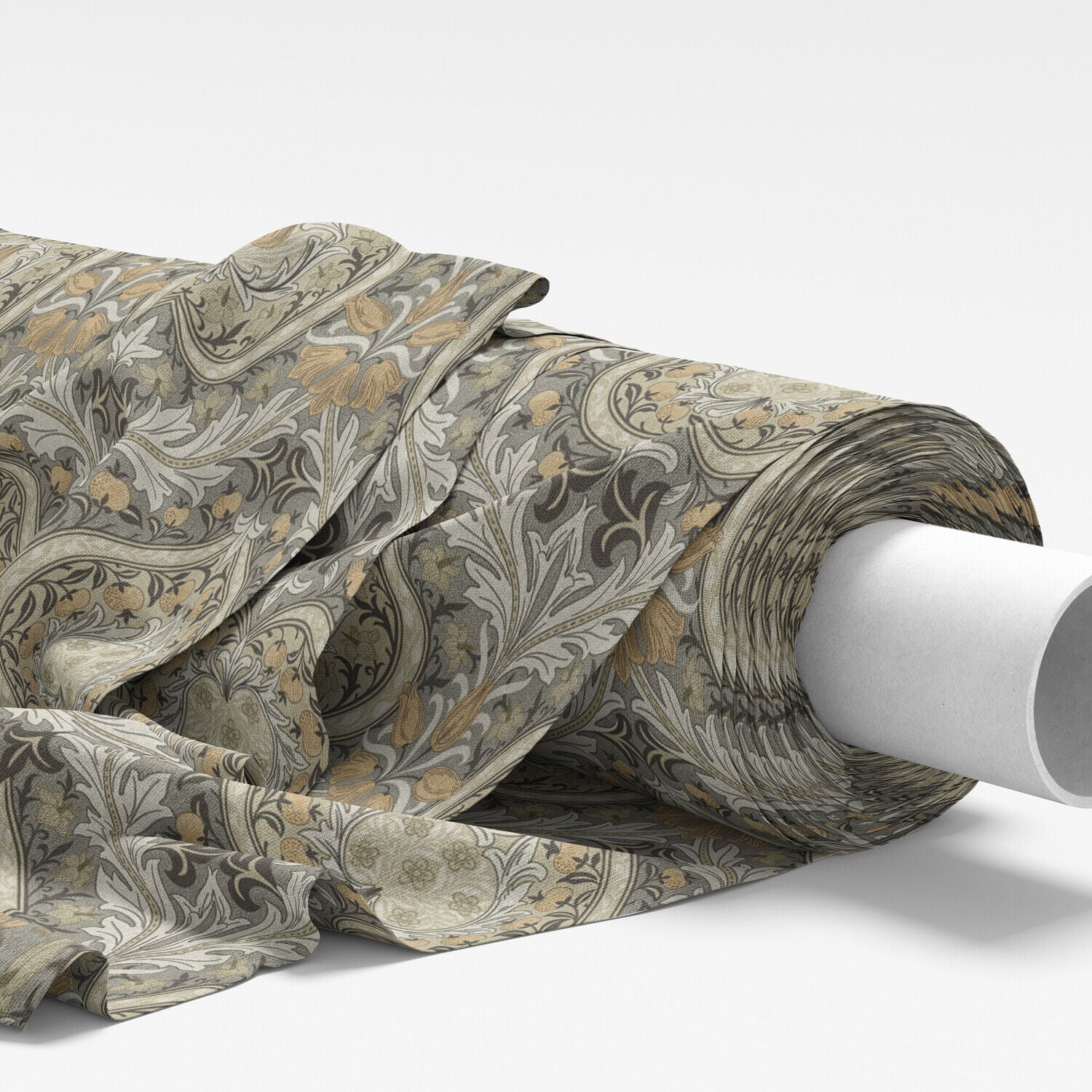 William Morris Ornamental Upholstery Furniture Curtain cushion fabric M1793