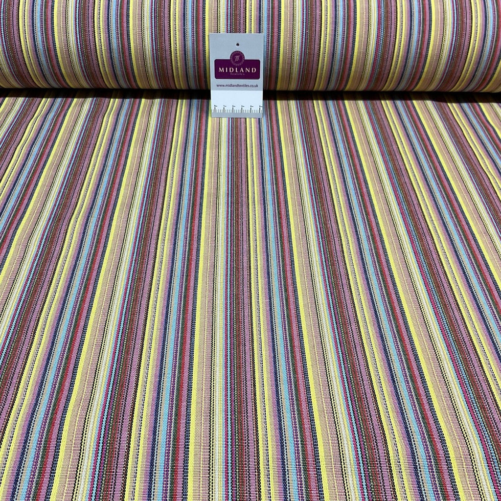 Mexicana Striped Tapestry Upholstery Furniture Curtain cushion fabric M1792