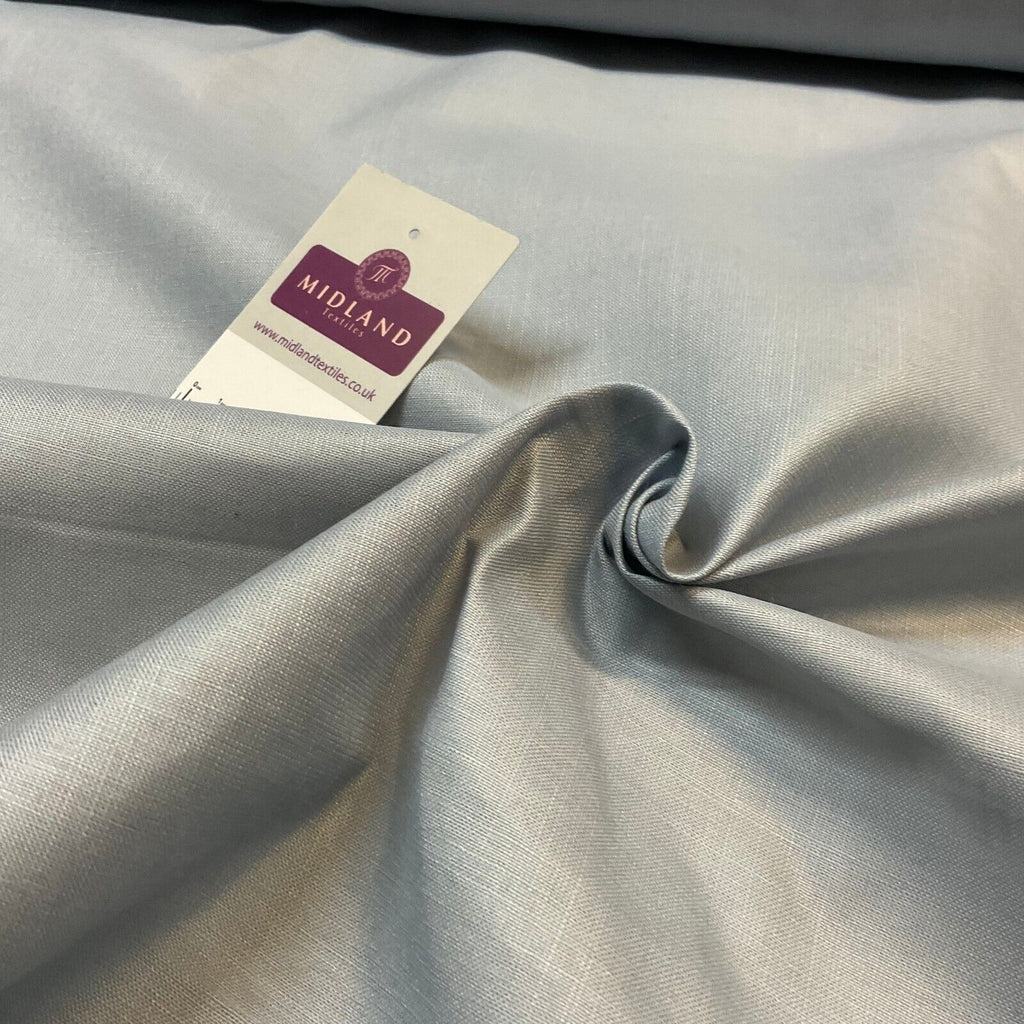 Plain Faux linen Lightweight dress fabric M1800