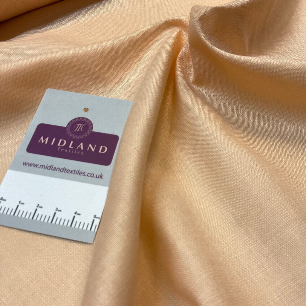 Plain Faux linen Lightweight dress fabric M1800