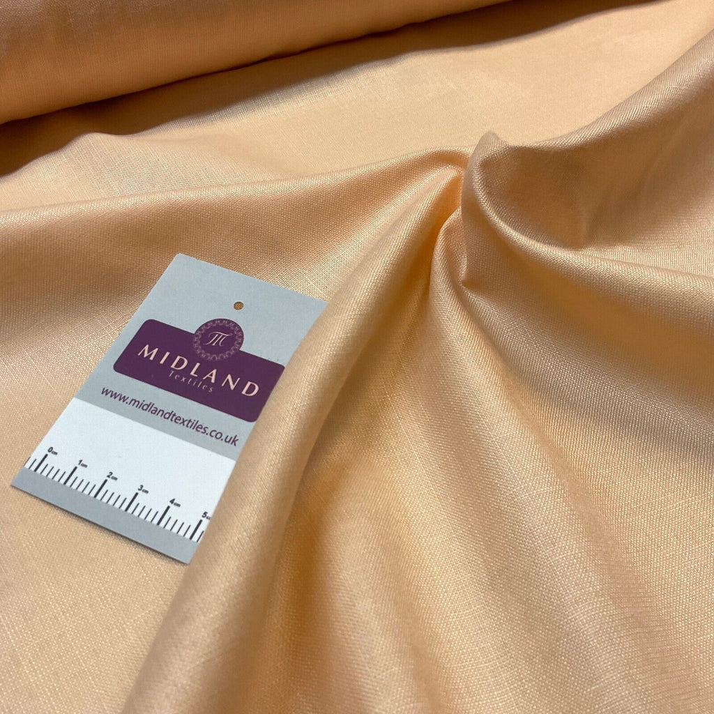 Plain Faux linen Lightweight dress fabric M1800