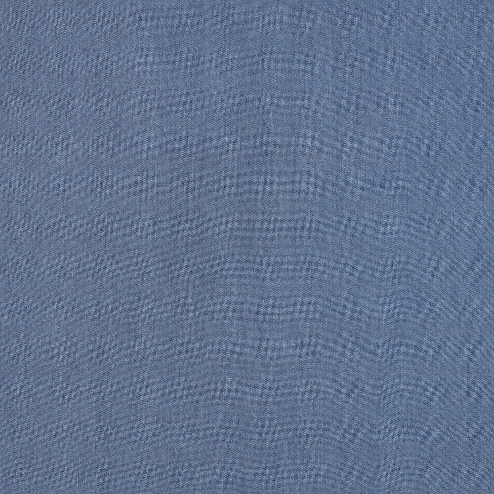 Lyocell Jeans Blue Denim  Eco friendly ideal for dress jeans jacket fabric M1807