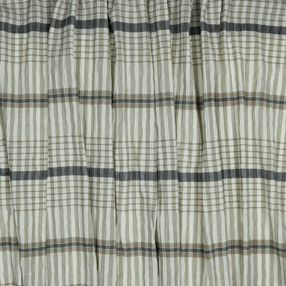 Sand Yarn Dyed Check Checkered Plaid Dress fabric M1809
