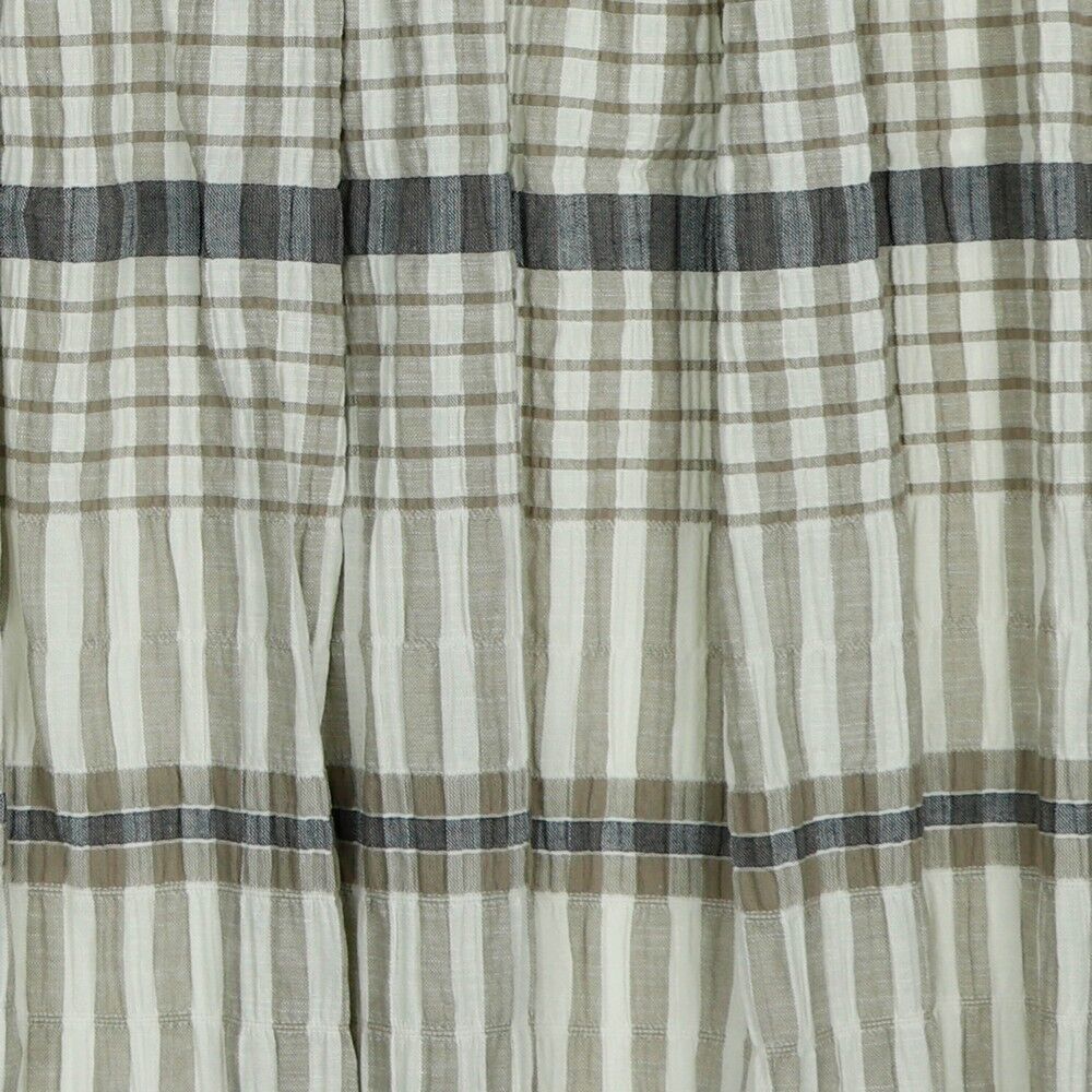 Sand Yarn Dyed Check Checkered Plaid Dress fabric M1809
