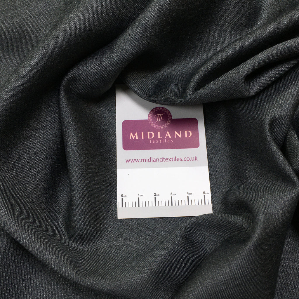 Premium woven grey suiting fabric M1497 Mtex