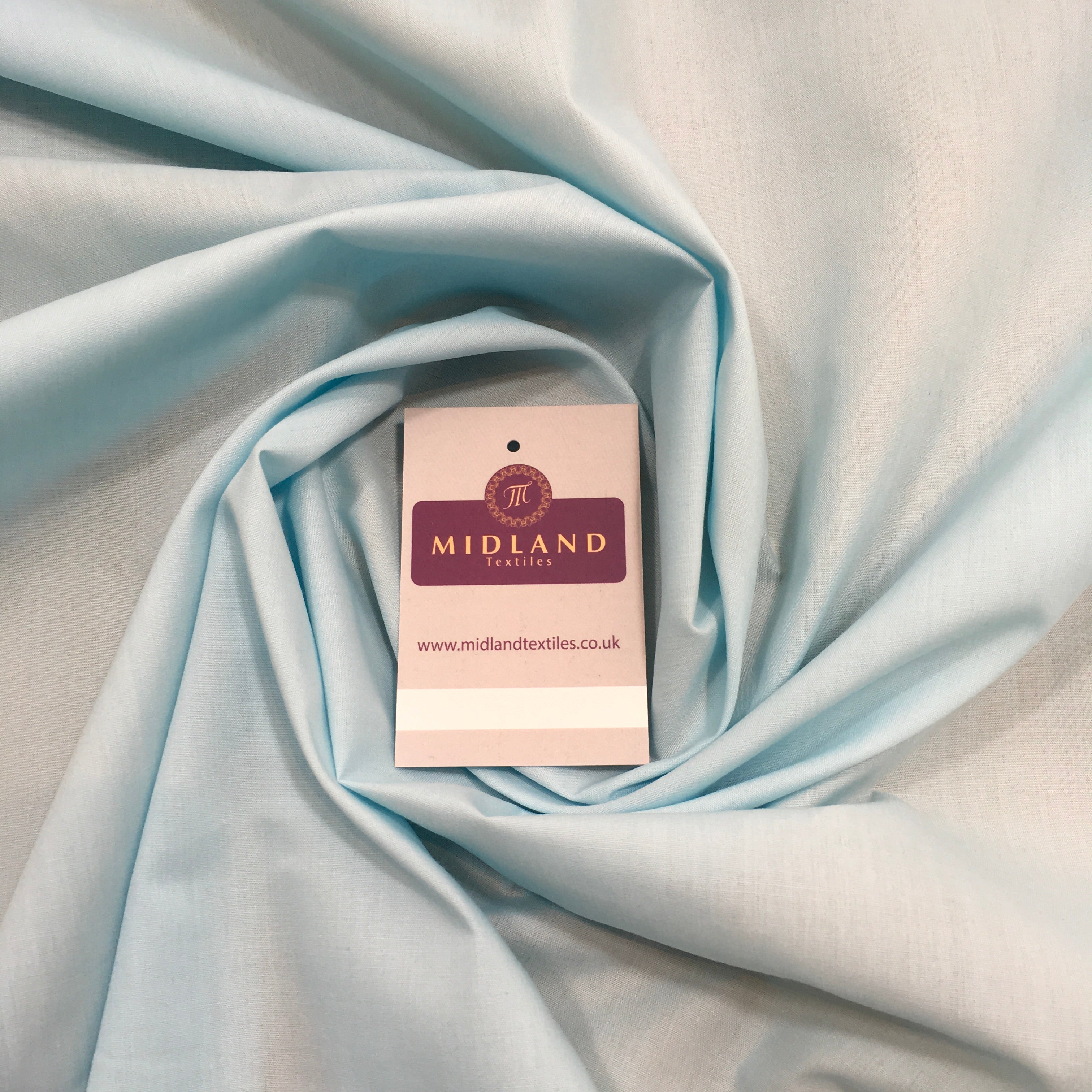 Full roll 35m of Plain Poly cotton Fabric 110cm MA820