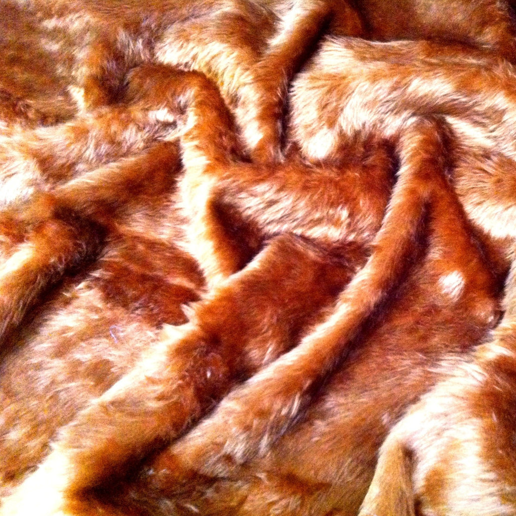 Plain Faux Fur 14 mm soft pile ideal for Clothing, throws Fabric 58