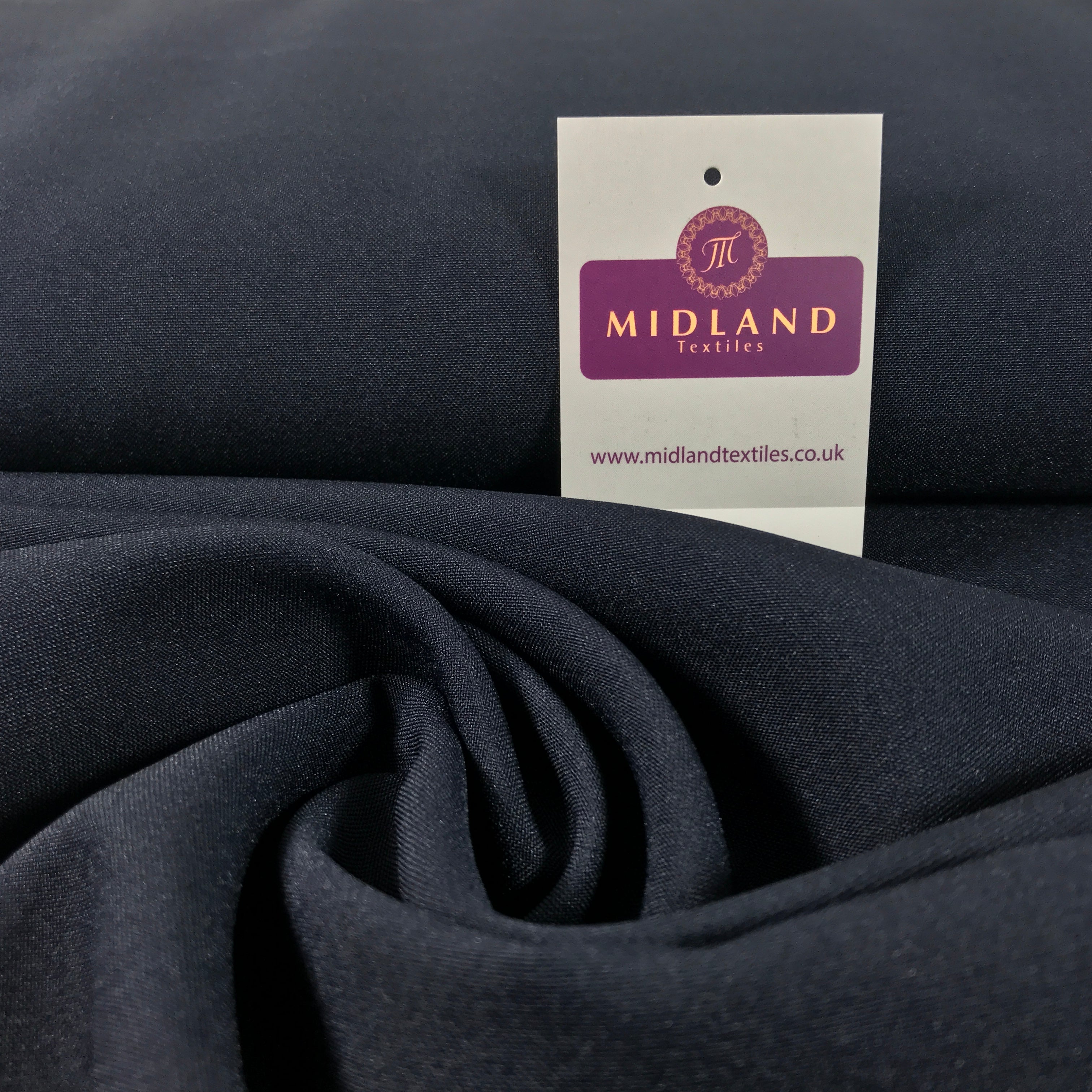 Bi-Stretch Polyester suiting dress Fabric M730 Mtex - Midland Textiles & Fabric